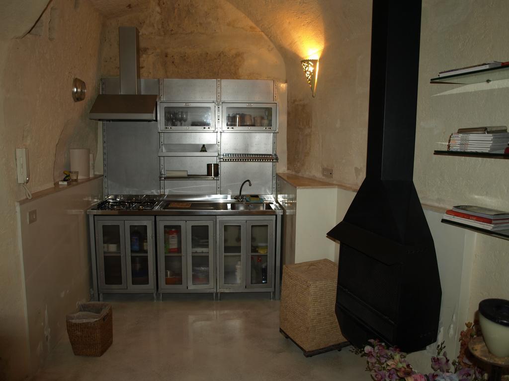 Casa Grotta Le Terrazze Apartment Матера Стая снимка